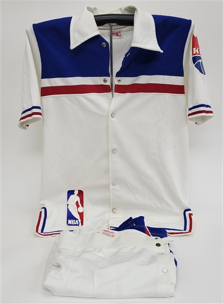 Mark Olberding c. 1985-86 Sacramento Kings Game Used Warmup  