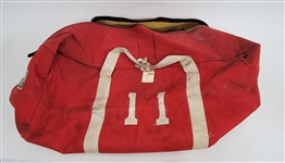 Steve Christoff #11 1980 Miracle Gold Winning Hockey Team Game Used Equipment Bag w/ Provenance