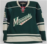 Marco Scandella 2016-2017 Minnesota Wild Set #1 Game Used Jersey w/ Wild LOA