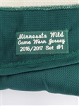 Marco Scandella 2016-2017 Minnesota Wild Set #1 Game Used Jersey w/ Wild LOA