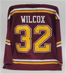 Adam Wilcox Minnesota Gophers Maroon Game Issued Hockey Jersey