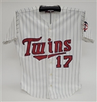 Les Straker 1987 Minnesota Twins Game Used Jersey *1987 WS Team Member*