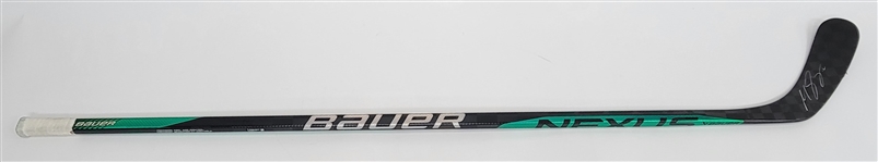 Matt Boldy 2022-23 Minnesota Wild Game Used & Autographed Hockey Stick