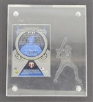 Bert Blyleven Autographed Upper Deck Stitched In Time Baseball Card LE #10/375
