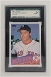 Roger Clemens 1985 Topps Rookie Card SGC 92 NM/MT