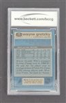 Wayne Gretzky 1981-82 Topps #16 Hockey Card BCCG 9 NM