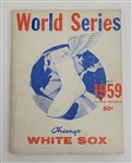 Chicago White Sox 1959 World Series Official Program