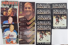 Collections of 1970s Faceoff Programs & Hockey Book