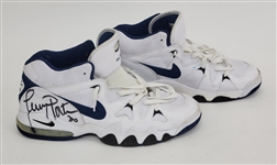 Terry Porter Game Used & Autographed Nike Basketball Shoes Beckett