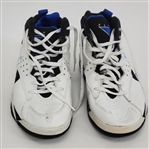 Doug West Autographed Game Used Nike Basketball Shoes Beckett