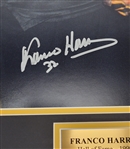 Franco Harris & Jerome Bettis Autographed & Matted Pittsburgh Steelers 16x20 Photo Beckett