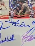 1980 Miracle Hockey Complete Team 22 Autographs Uncut Card Sheet w/ Herb Brooks PSA & Beckett LOA