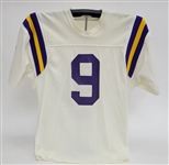Tommy Kramer 1986 Minnesota Vikings Game Used Road Jersey w/ Dave Miedema & Letter of Provenance From Kramer