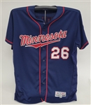 Max Kepler 2016 Minnesota Twins Game Used & Autographed Rookie Jersey MLB