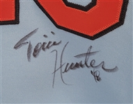 Torii Hunter 2004 Minnesota Twins Game Used & Autographed RARE 1975 Throwback Jersey MLB