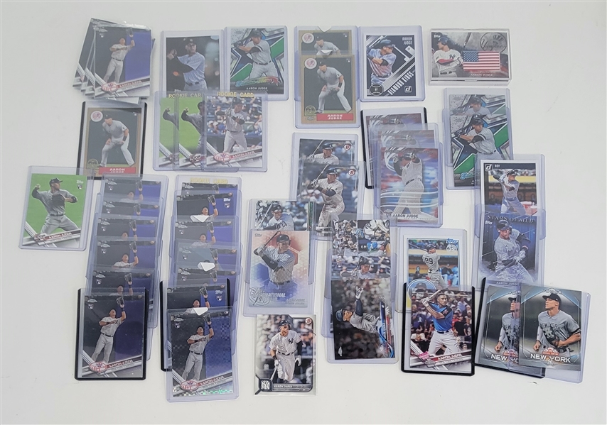 Extensive Aaron Judge Card Collection w/ Rookies