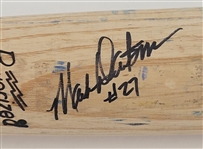 Mark Davidson Minnesota Twins Game Used & Autographed Bat *1987 WS Team Member*