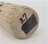 Mark Davidson Minnesota Twins Game Used & Autographed Bat *1987 WS Team Member*