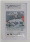 Kirill Kaprizov Autographed & Inscribed 2020-21 UD Clear Cut #CCKK Rookie Card Slabbed Beckett