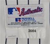 Alex Rodriguez 2004 New York Yankees Game Used Jersey w/ Dave Miedema LOA