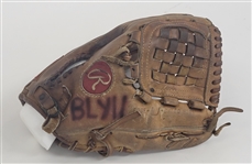 Bert Blyleven 1984 Cleveland Indians Game Used Glove Photomatched w/ PSA/DNA LOA & Blyleven Signed Letter of Provenance