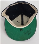 Kent Hrbek c. 1987-1990 Minnesota Twins World Series Champions Year Game Used & Autographed Hat w/ J.T. Sports John Taube LOA