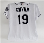 Tony Gwynn 2000-01 San Diego Padres Game Used Jersey w/ Dave Miedema LOA