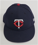 Byron Buxton 2021 Minnesota Twins Game Used Hat MLB