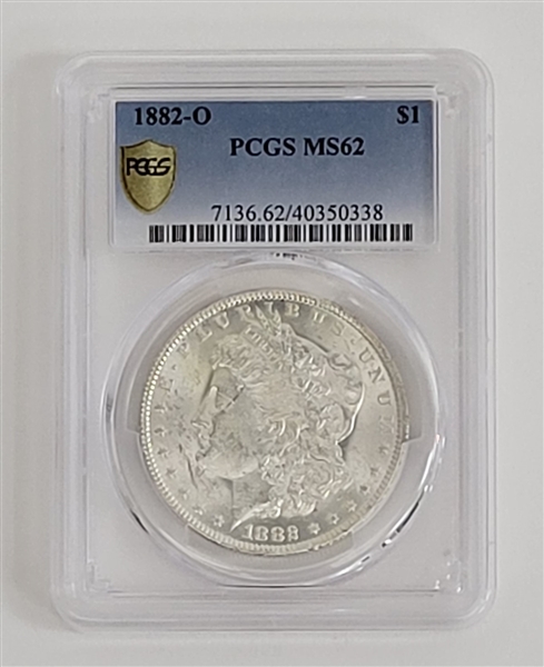 1882-O $1 Coin PCGS MS62