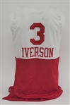 Allen Iverson 2003-04 Philadelphia 76ers HWC Game Used Jersey w/ Dave Miedema LOA