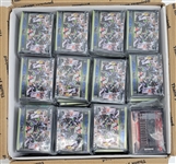 Lot of (12) 2015 Topps Chrome Football Card Sets