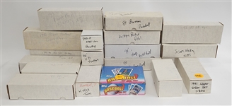 Extensive Collection of Baseball & Hockey Cards