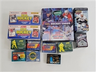 Collection of Hockey Card Boxes