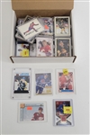 Large Hockey Card Collection w/ Rookies & Autographs