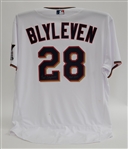 Bert Blyleven 2022 Minnesota Twins Home White Spring Training Game Used Coaches Jersey Signed w/Blyleven Signed Letter of Provenance