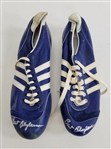 Bert Blyleven circa 1970s Game Used Texas Rangers Adidas Metal Cleats Signed w/Blyleven Signed Letter of Provenance