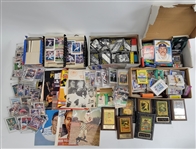 Extensive Collection of Baseball Cards & Vintage Yearbooks