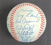 1990 Minnesota Twins Team Signed OAL Baseball w/ Puckett Beckett LOA  
