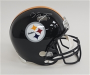 Ben Roethlisberger Autographed Pittsburgh Steelers Full Size Replica Helmet JSA