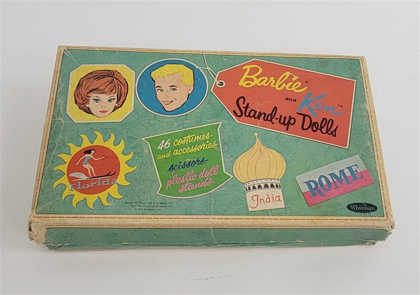 Barbie & Ken Stand Up Dolls Accessories by Whitman