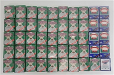 Collection of Factory Sealed 1989-91 Upper Deck Baseball High Number Series Boxes