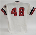 Mike Smithson 1984 Minnesota Twins Game Used & Twice Signed Jersey *1987 WS Team Member*