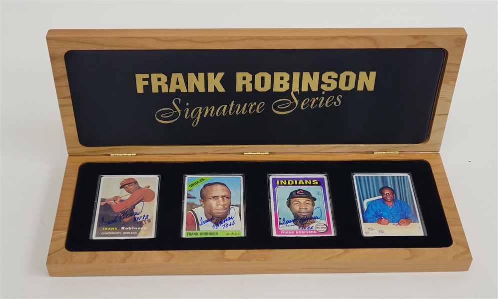 Frank Robinson Signature Series Porcelain Card Set LE #32/586