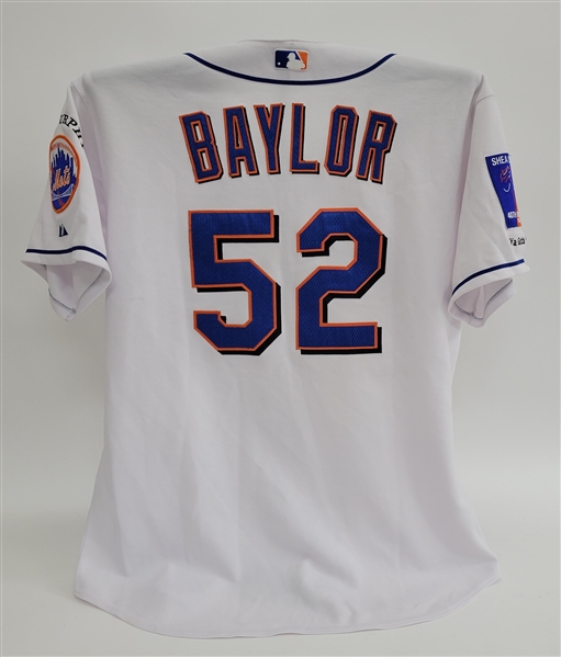 Don Baylors 2004 New York Mets Game Used Coaches Jersey w/ Baylor Letter of Provenance