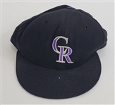 Don Baylors 1994 Colorado Rockies Game Used 125th Anniversary Season Hat w/ Baylor Letter of Provenance