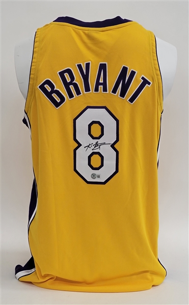 Kobe Bryant Autographed 1999-00 NBA Finals Los Angeles Lakers Nike Pro Cut Jersey PSA/DNA & Beckett LOA