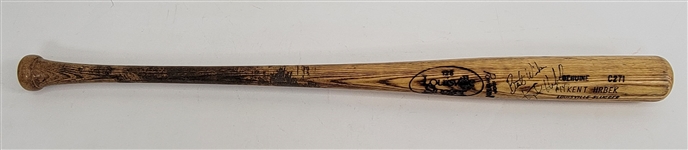 Kent Hrbek 1983-85 Minnesota Twins Game Used & Autographed Bat PSA/DNA GU 9.5