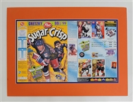 Wayne Gretzky Autographed Matted Cereal Box w/ PSA/DNA LOA