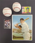 Harmon Killebrew Lot w/ Autographed Card & Baseballs
