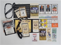 Collection of San Francisco Giants Tickets & Passes